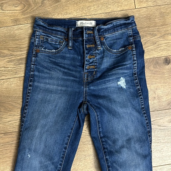 Size 23 pre loved Madewell skinny jeans - Picture 3 of 7